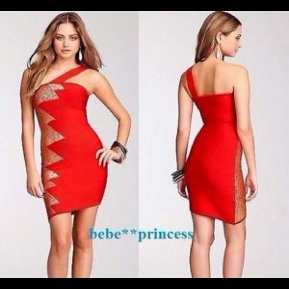 Bebe bandage dress - worn once